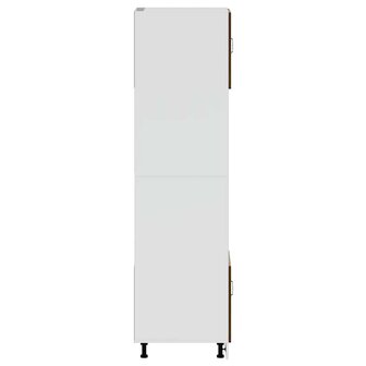 Ovenkasten 2 st Kalmar bewerkt hout bruin eikenkleur 6