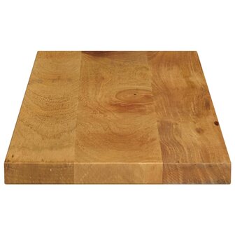 Tafelblad rechthoekig 70x20x3,8 cm massief mangohout 4