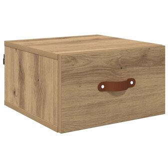 Wandkastje Artisan Eiken 35 x 35 x 20 cm Bewerkt hout 2