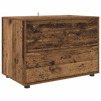 Opbergkast Oud Hout 80 x 48 x 57 cm Bewerkt hout 2
