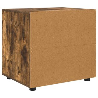 Opbergkast Gerookt eiken 60 x 48 x 57 cm Bewerkt hout 8