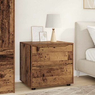 Opbergkast Oud Hout 60 x 48 x 57 cm Bewerkt hout 1