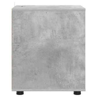 Opbergkast Beton Grijs 40 x 48 x 57 cm Bewerkt hout 7