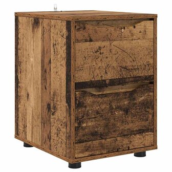 Opbergkast Oud Hout 40 x 48 x 57 cm Bewerkt hout 2