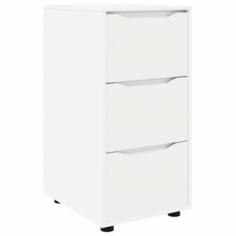 Opbergkast Wit 40 x 48 x 81 cm Bewerkt hout 2