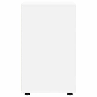 Opbergkast Wit 40 x 48 x 81 cm Bewerkt hout 9