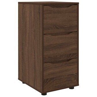 Opbergkast Bruin Eiken 40 x 48 x 81 cm Bewerkt hout 2