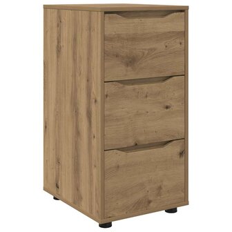 Opbergkast Artisan Eiken 40 x 48 x 81 cm Bewerkt hout 2