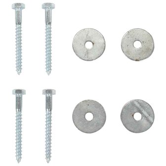 Grondankers 6 st 10x60 cm gegalvaniseerd metaal 8