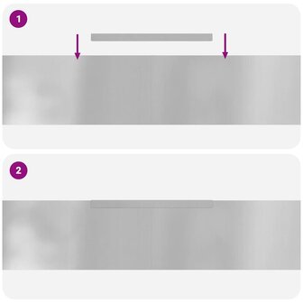 Tuinrand Zilver 450 x 0.05 x 15 cm Gegalvaniseerd staal 9