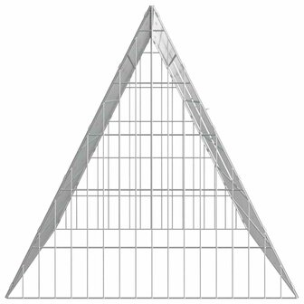 Konijnenkooi Zilver 650 x 55 x 55 cm Gegalvaniseerd staal 7