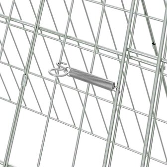 Konijnenkooi Zilver 650 x 55 x 55 cm Gegalvaniseerd staal 8