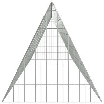 Konijnenkooi Zilver 650 x 55 x 55 cm Gegalvaniseerd staal 7