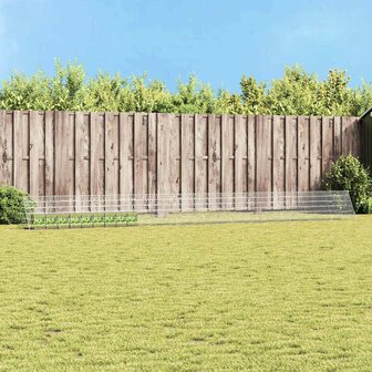 Konijnenkooi Zilver 650 x 55 x 55 cm Gegalvaniseerd staal 1