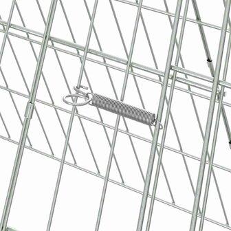 Konijnenkooi Zilver 650 x 55 x 55 cm Gegalvaniseerd staal 8