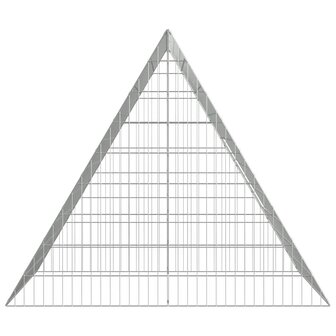 Konijnenkooi Zilver 215 x 100 x 85 cm Gegalvaniseerd staal 7