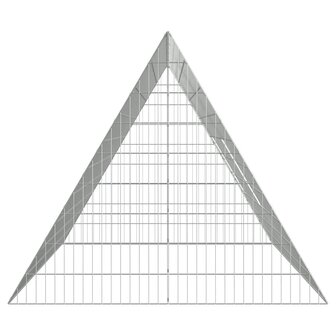 Konijnenkooi Zilver 215 x 100 x 85 cm Gegalvaniseerd staal 7