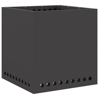 Rookloze Vuurschaal Zwart 48 x 48 x 50 cm Staal 2