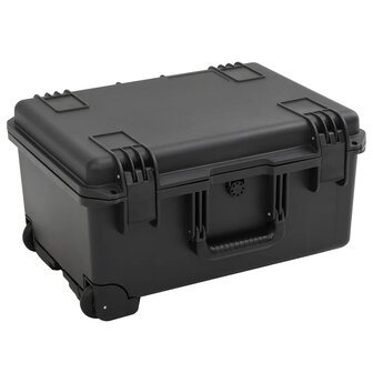 Flightcase draagbaar 54x41,5x29 cm PP zwart 1