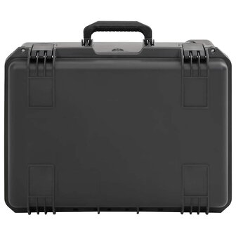Flightcase draagbaar 54x41,5x29 cm PP zwart 2
