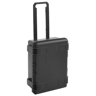 Flightcase draagbaar 54x41,5x29 cm PP zwart 3