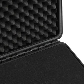 Flightcase draagbaar 54x41,5x29 cm PP zwart 7