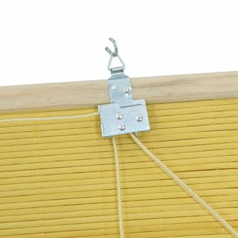 Raamrolgordijnen &amp; Shutters Geel Bamboe 7