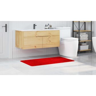 Antislip Badmat Rood 70 x 120 cm PP 4
