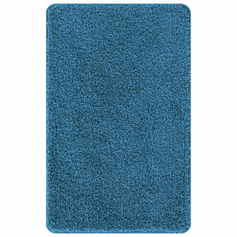 Antislip Badmat Set 3 pcs Blauw PP 5