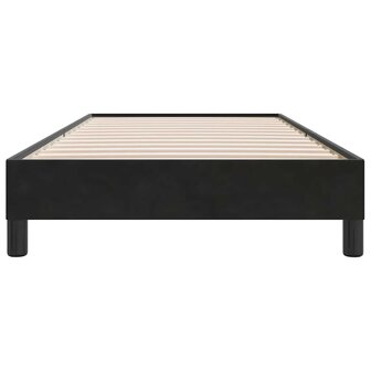 Boxspring zonder matras fluweel zwart 80x210 cm 5