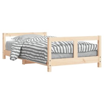 Kinderbedframe 80x160 cm massief grenenhout 2