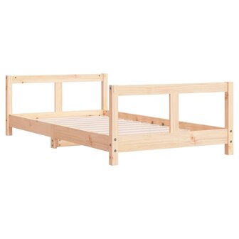 Kinderbedframe 80x160 cm massief grenenhout 3
