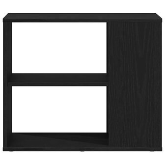 Dressoir met lade Zwart Eiken 60 x 30 x 50 cm Bewerkt hout 6