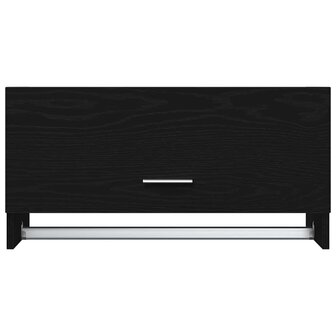 Kledingkast met lade Zwart Eiken 70 x 32,5 x 35 cm Bewerkt hout 8