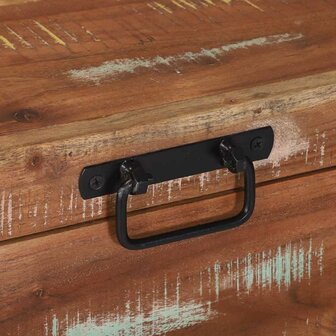 Opbergkisten Bruin 60 x 30 x 30 cm Massief gerecycled hout 9