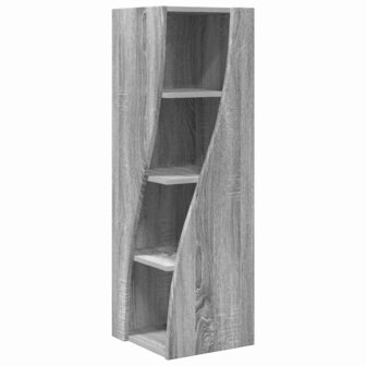 Hoekkast Wit 32x32x102cm Bewerkt hout 2