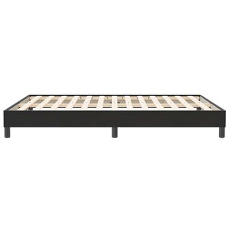 Boxspring zonder matras fluweel zwart 160x210 cm 6