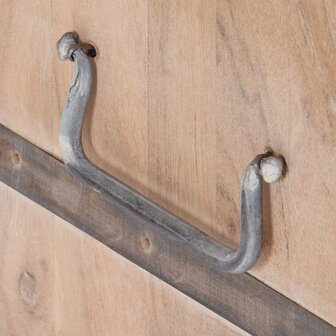 Opbergkist 90x40x40 cm massief acaciahout 8