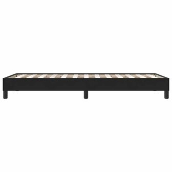 Boxspring zonder matras fluweel zwart 100x210 cm 6