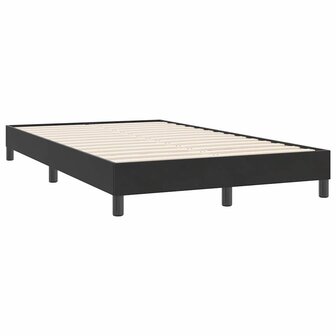 Boxspring zonder matras fluweel zwart 120x220 cm 4
