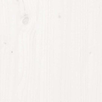 Kinderbedframe 80x160 cm massief grenenhout wit 8