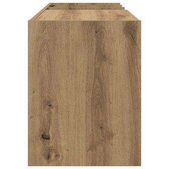 Platenkast Artisan Eiken 78.5 x 35 x 45 cm Bewerkt hout 6