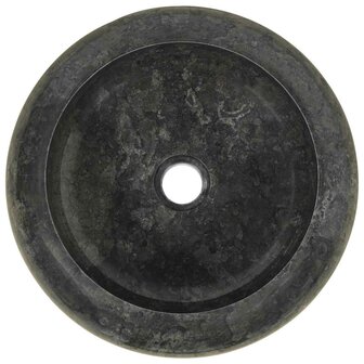 Gootsteen 40x12 cm marmer zwart 5