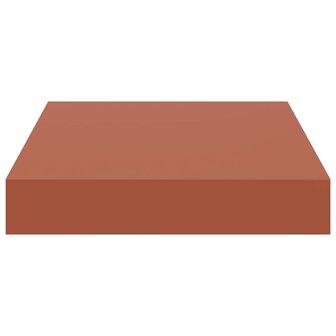 Wandplank Wandgemonteerd Rood 23 x 23,5 x 4 cm Bewerkt hout 6
