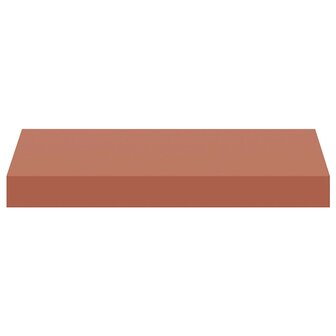 Wandplank Wandgemonteerd Rood 40 x 23,5 x 4 cm Bewerkt hout 6