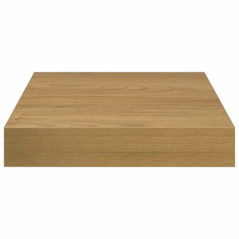 Wandplank Wandgemonteerd Bruin 23 x 23,5 x 4 cm Bewerkt hout 6