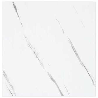 Wandplank met opslag Wit Marmer 23 x 23,5 x 4 cm Bewerkt hout 9