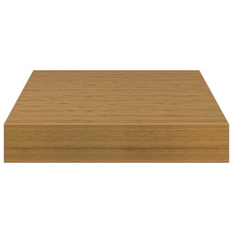 Wandplank Wandgemonteerd Beige 23 x 23,5 x 4 cm Bewerkt hout 6