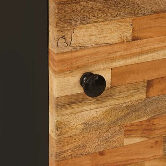 Bijzetkast Bruin 40 x 33,5 x 75 cm Massief Mango Hout 7