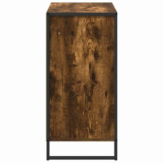 Bijzetkast Rook Eik 79 x 36 x 75 cm Bewerkt hout 7